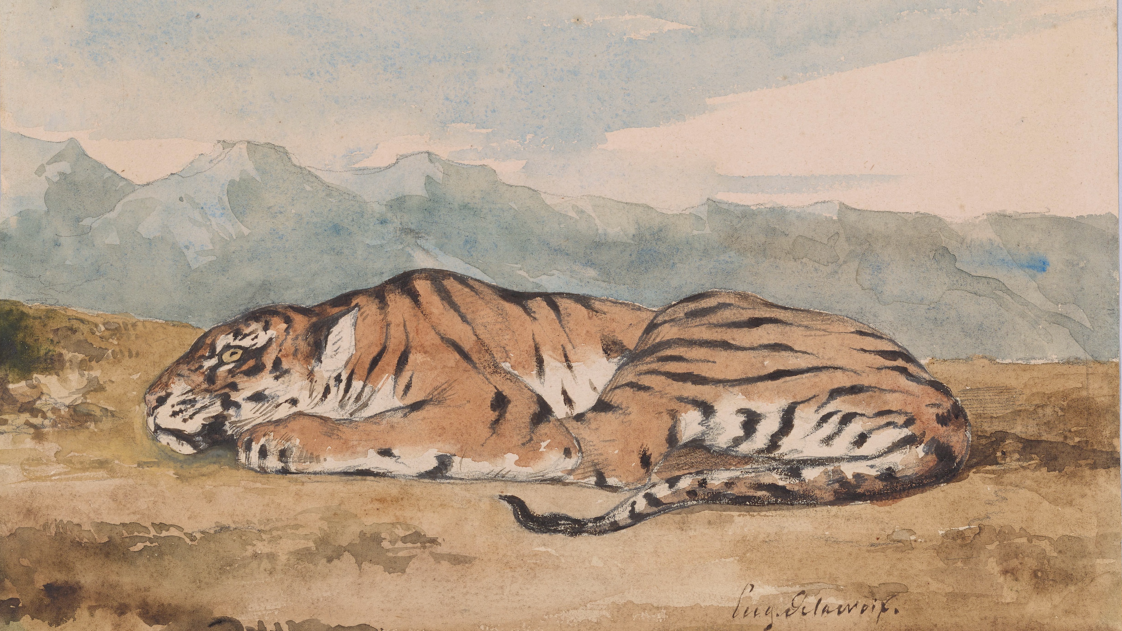 The Resting Monarch